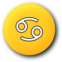 Yellow cancer symbol