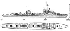War ship map