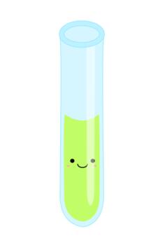 Tube with liquid