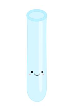 Smiling test tube