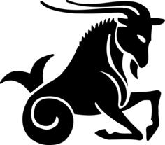 Capricorn silhouette
