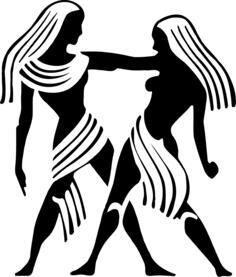 Gemini silhouette