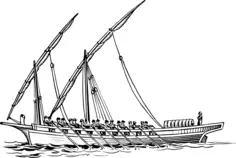 People sailing image