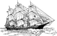 Men in ship