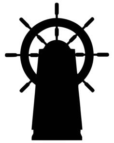 Rudder silhouette