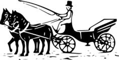 Carriage silhouette