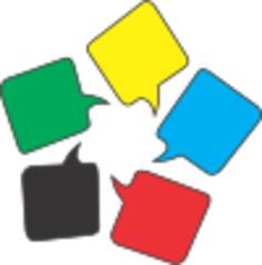 Colorful speak bubbles