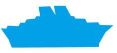 Ocean liner silhouette