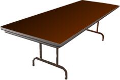 Folding table