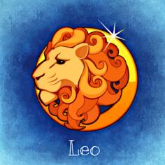 Lion drawing image