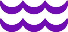 Violet Aquarius symbol