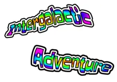 Intergalactic adventure logo