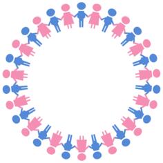 People holding hands
