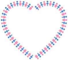 Heart border image