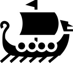 Viking's boat