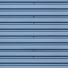 Corrugated blue plate