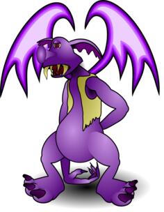 Purple dragon