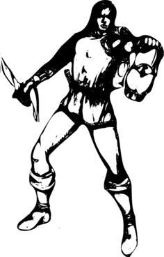 Adventurer drawing