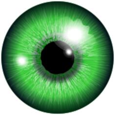 Green eye