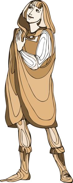 Shakespeare's Romeo drawing