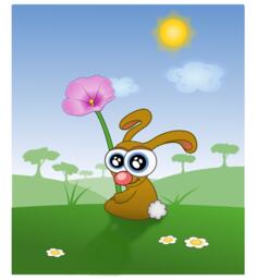 Cute little bunny