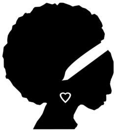 African-American woman silhouette