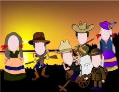 Western caricatures