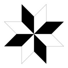 Octagon shape vector image
