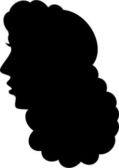 Womans silhouette