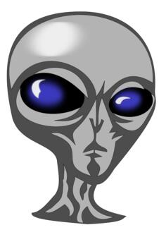 Angry alien