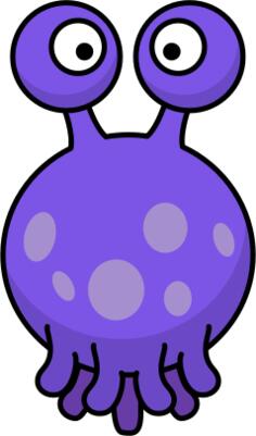 Floating squid