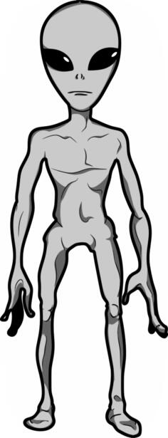 Humanoid alien
