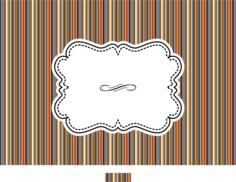 Striped Vintage Pattern