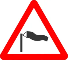 Roadsign crosswind