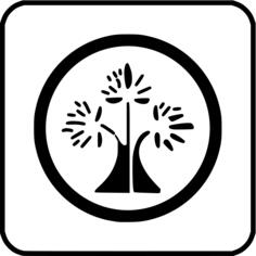 Arty framed tree