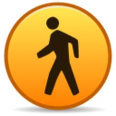 Walking icon