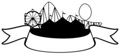 Circus fair ribbon