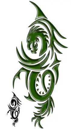 Dragon tattoo design