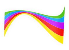 LGBT rainbow ribbon