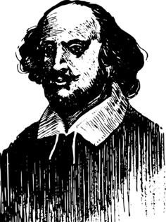 Shakespeare's face