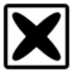 Black clear symbol