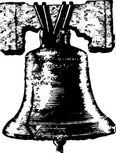 Simple liberty bell