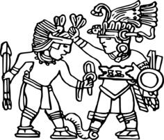 Aztec wall art