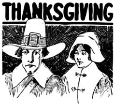 Thanksgiving pilgrims image