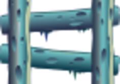 Blue ladder
