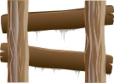 Wooden ladder