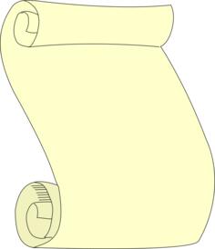 Plain paper scroll