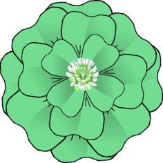Green flower