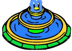 Fountain drawing