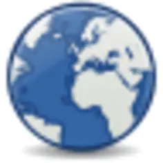 Blue globe